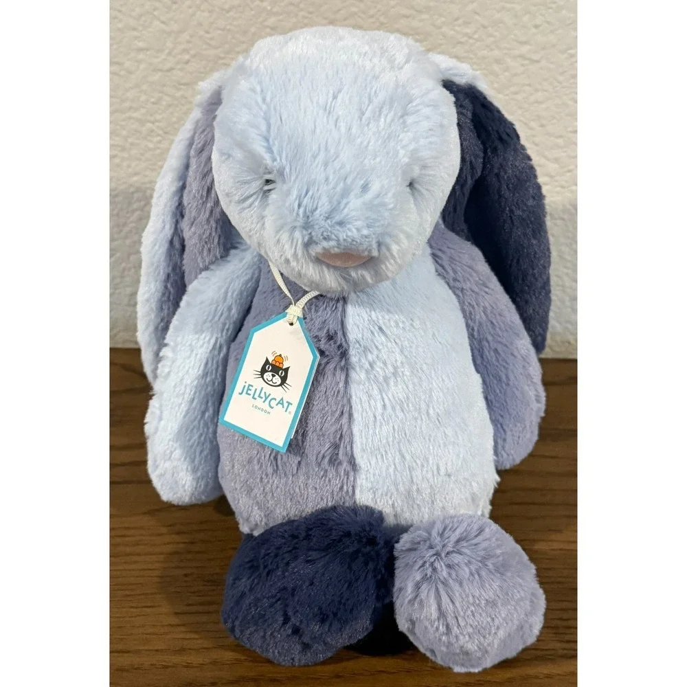 Jellycat Puddlesea Patchwork Bunny Plush AUTHENTIC w/ Dust Bag SAME DAY SHIPPING